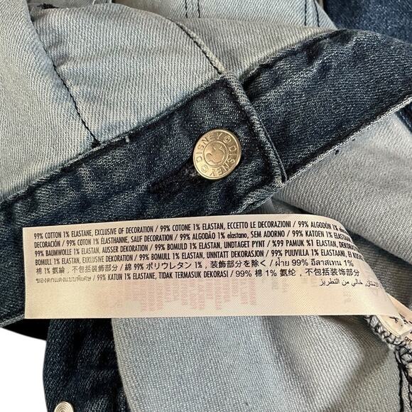 Disney Her Universe Mickey Mouse Denim Jacket Women’s Large Patchwork Vintage - Picture 14 of 15